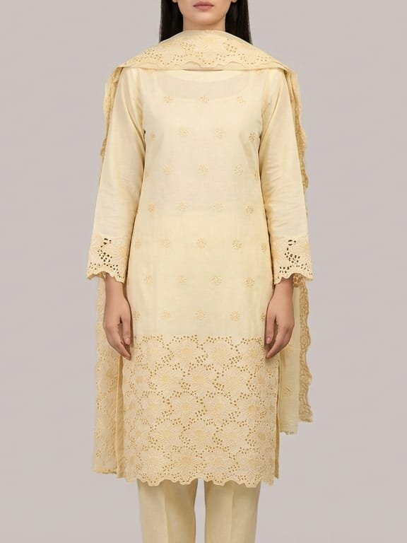 embroidered lawn 3 piece