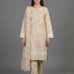 embroidered lawn 3 piece